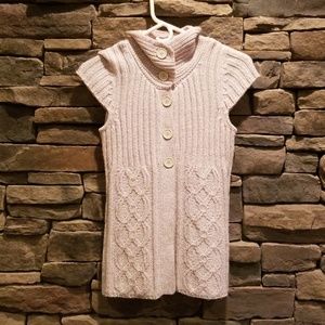 Tan Button Down Sweater CUTE